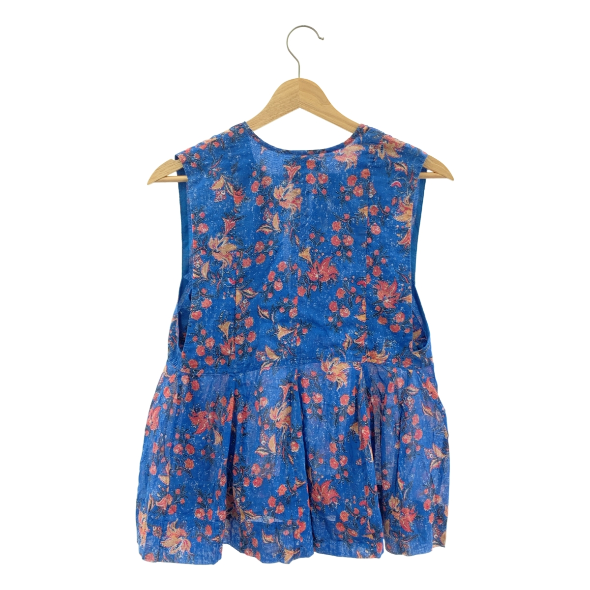 ISABEL MARANT ETOILE / イザベルマランエトワール フラワープリント プルオーバー ノースリーブブラウス