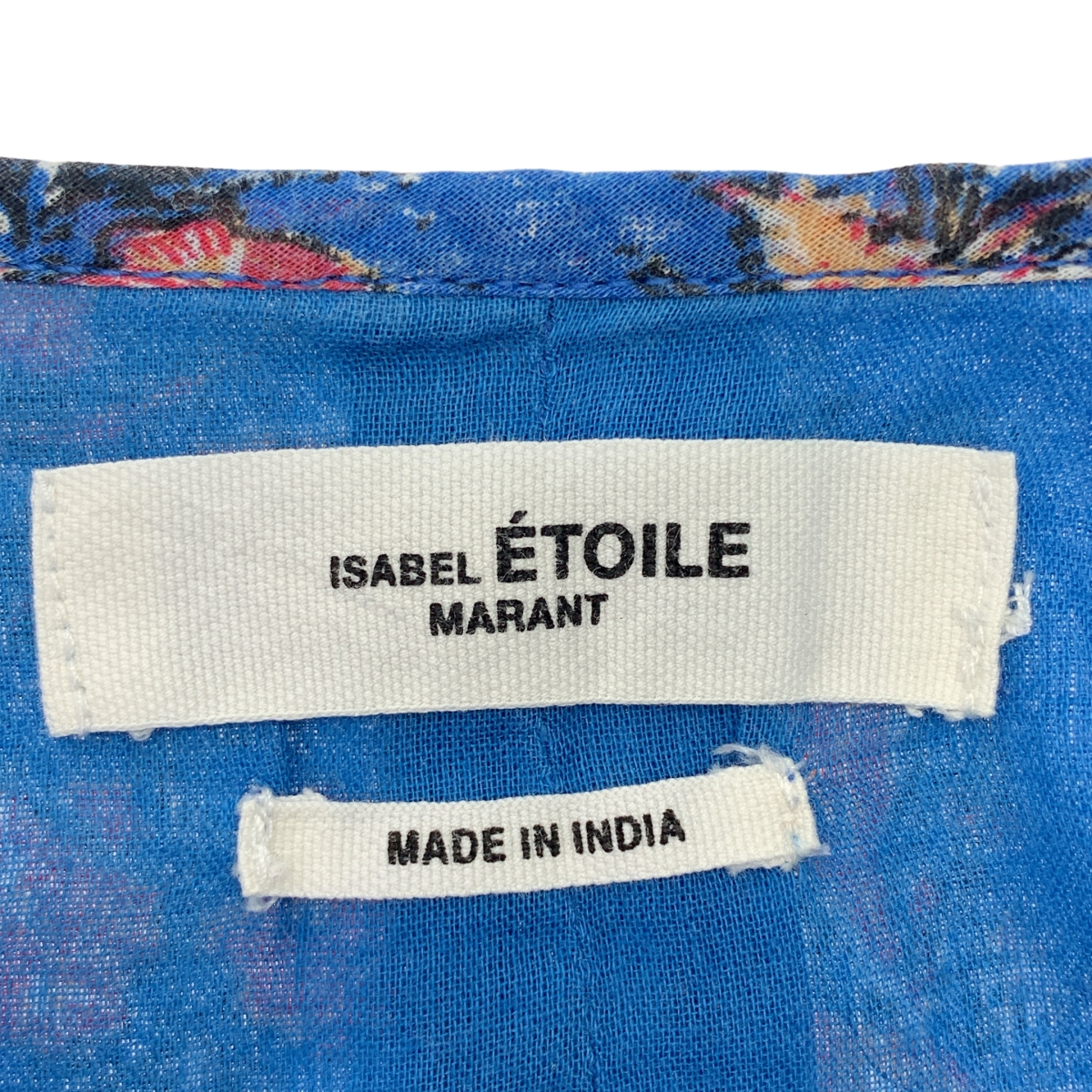 ISABEL MARANT ETOILE / イザベルマランエトワール フラワープリント プルオーバー ノースリーブブラウス