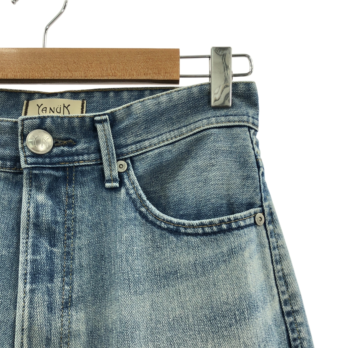 YANUK / ヤヌーク LEA レア / ボーイズストレートデニム
