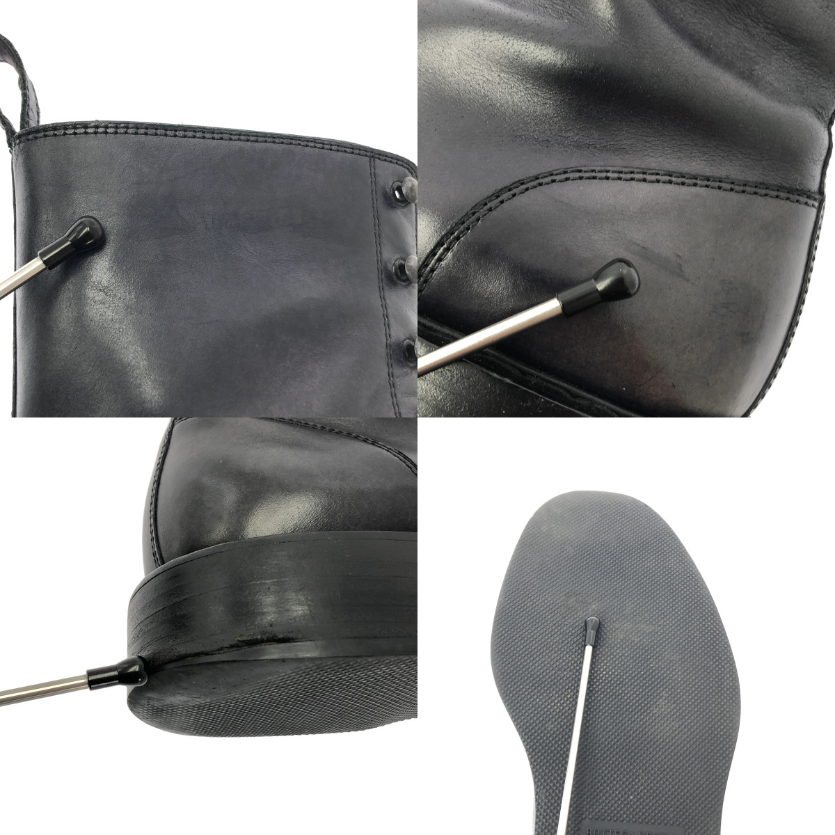 BOTTEGA VENETA / ボッテガヴェネタ レザー レースアップ ブーツ