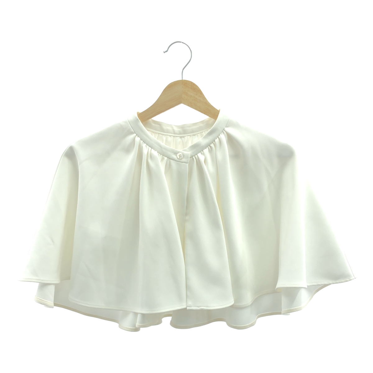 LE PHIL / ルフィル 2WAY ツイル ケープ ブラウス