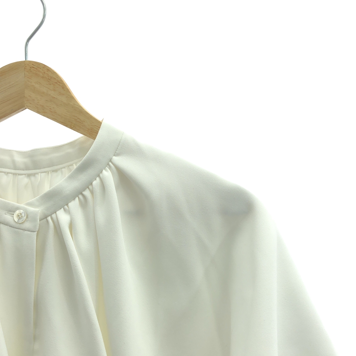 LE PHIL / ルフィル 2WAY ツイル ケープ ブラウス