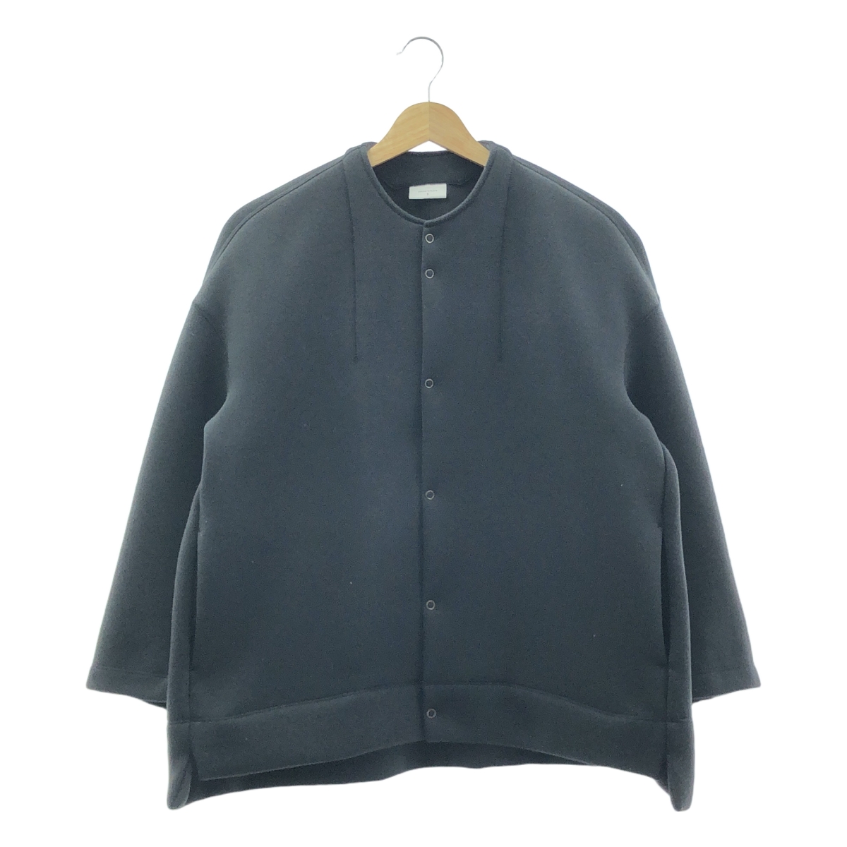 ポリエステル リンクルタフタ リブライクカラー オーバー