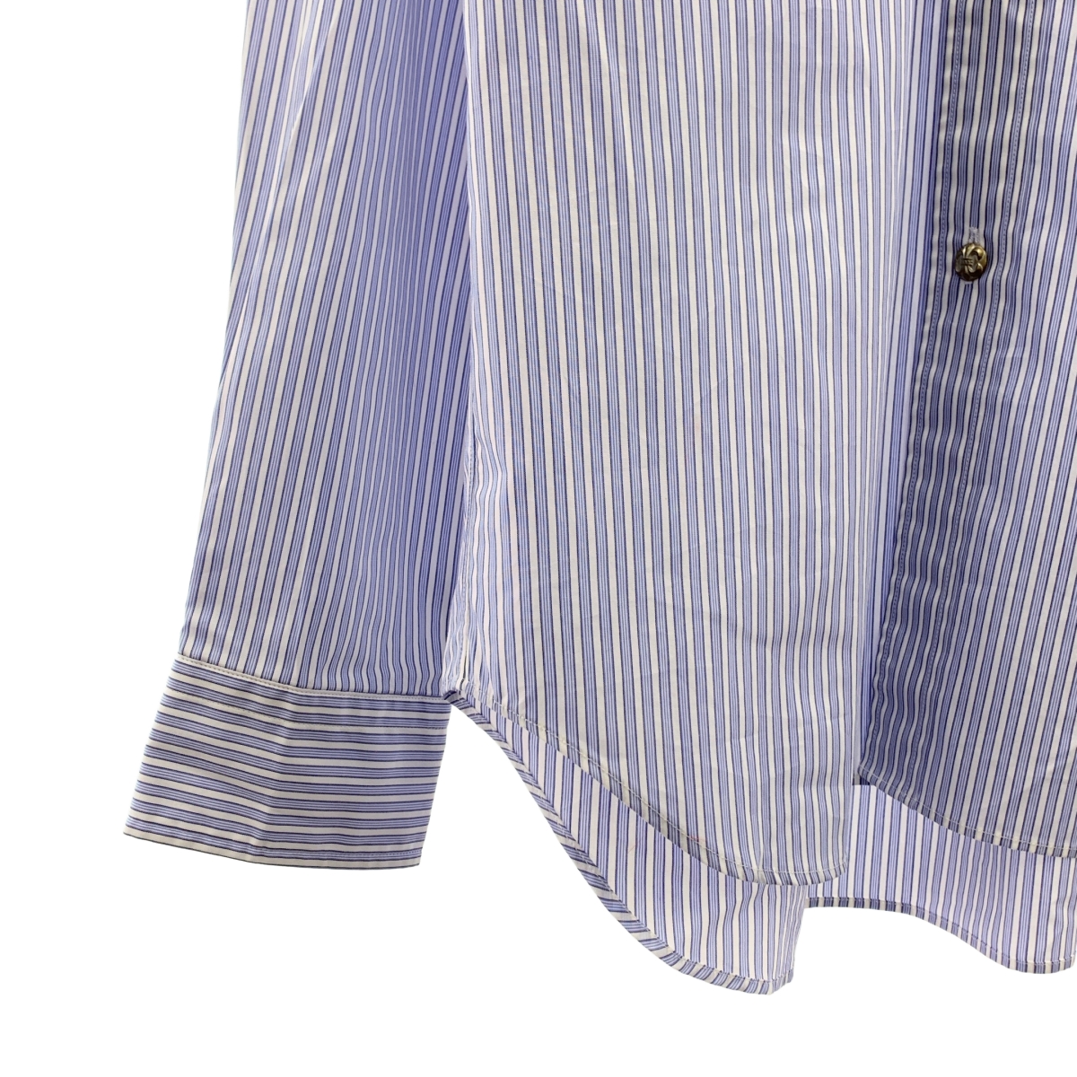 COMME des GARCONS HOMME DEUX / コムデギャルソンオムドゥ コットン ストライプ メタルボタンシャツ