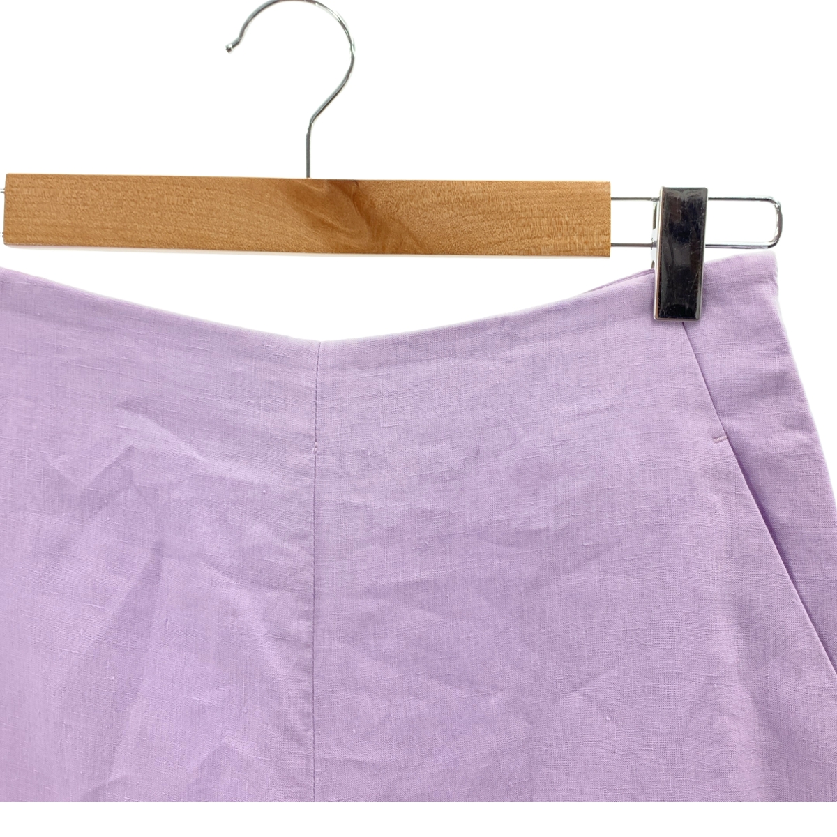 ebure / エブール リネン ワイドパンツ