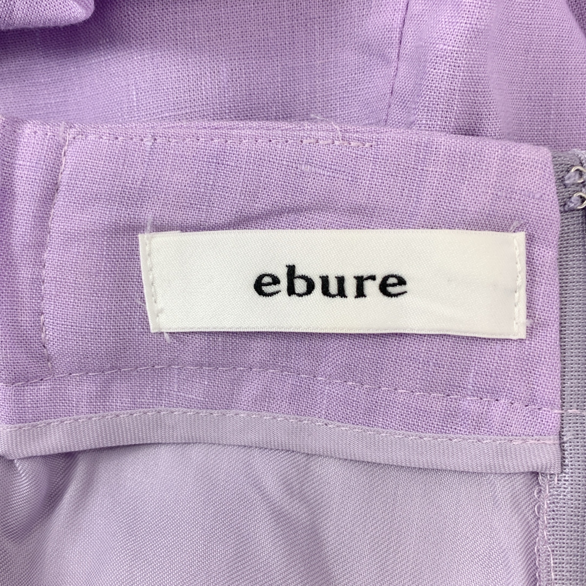 ebure / エブール リネン ワイドパンツ