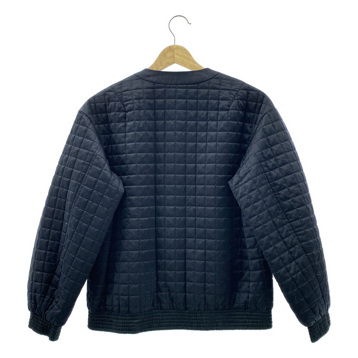 Drawer / ドゥロワー シルク ポリエステル キルト ジャケット