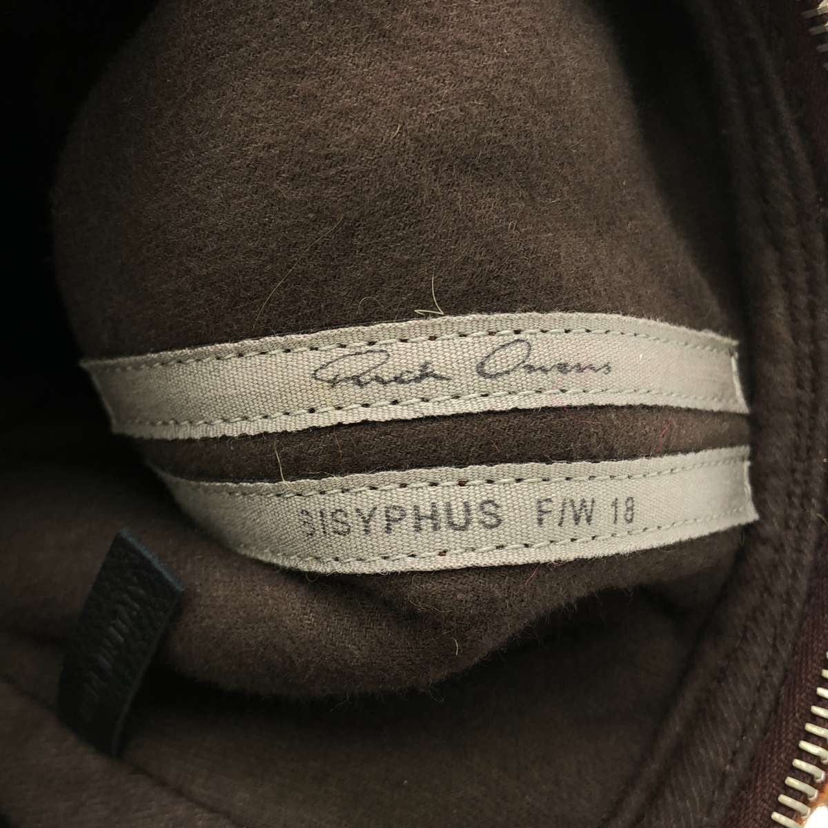 Rick Owens / リックオウエンス アルパカ ウール チェック シーシュポス