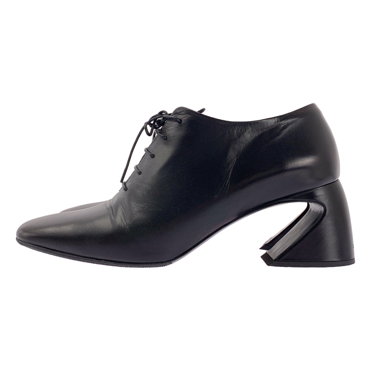 JIL SANDER / ジルサンダー レザー レースアップ ブーツ ブーティ