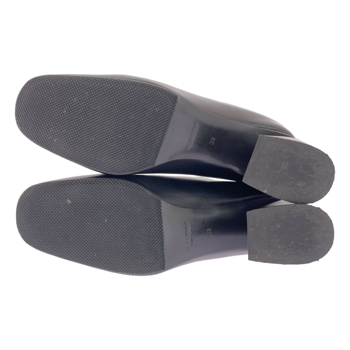 JIL SANDER / ジルサンダー レザー レースアップ ブーツ ブーティ