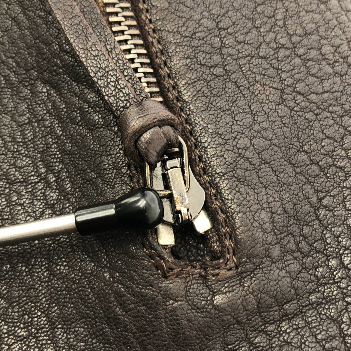 miu miu / ミュウミュウ レザー エンブロイダリー ロングブーツ