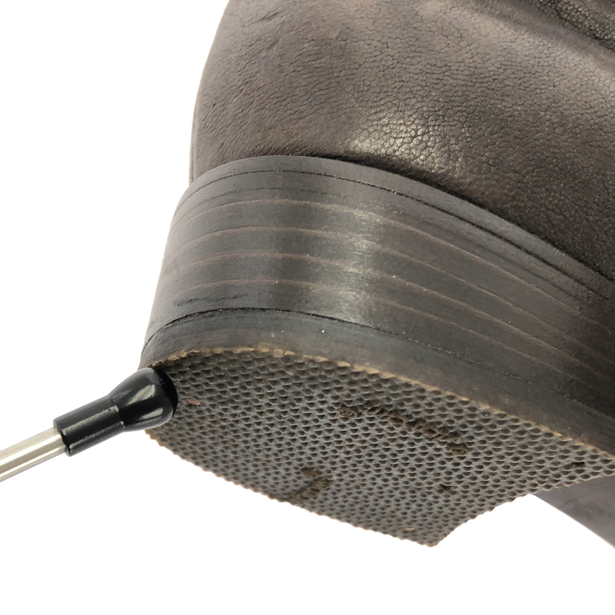 miu miu / ミュウミュウ レザー エンブロイダリー ロングブーツ