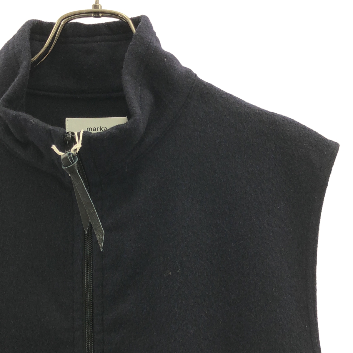 marka / マーカ ZIP UP VEST ウール ダブルジップ ベスト