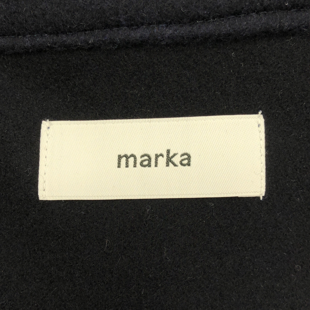 marka / マーカ ZIP UP VEST ウール ダブルジップ ベスト