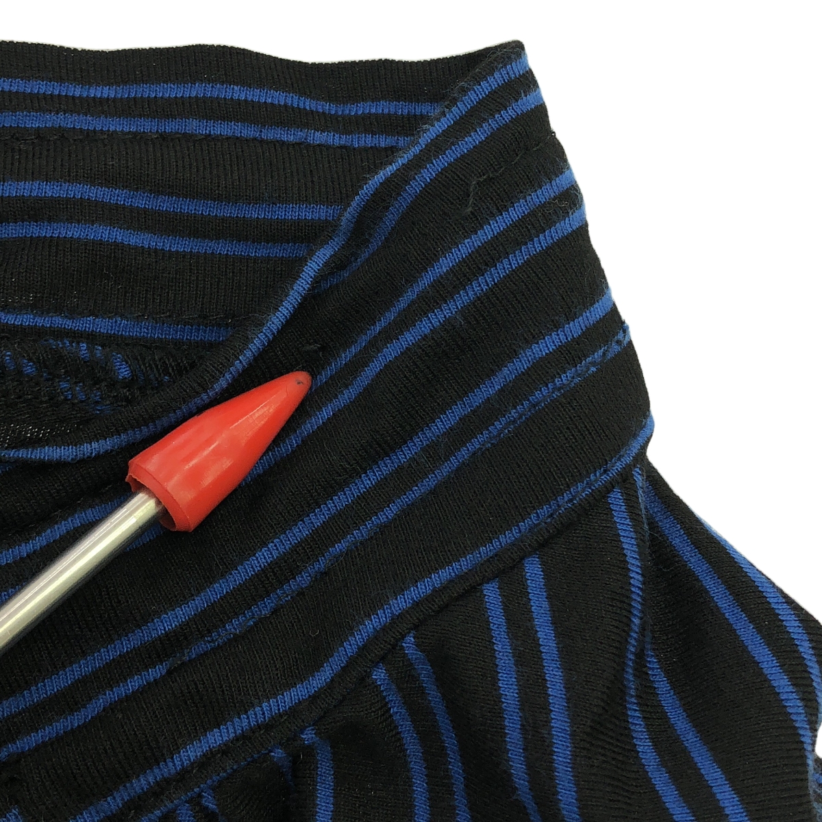 Hussein Chalayan / フセインチャラヤン レーヨン ボーダー バルーン イージースカート