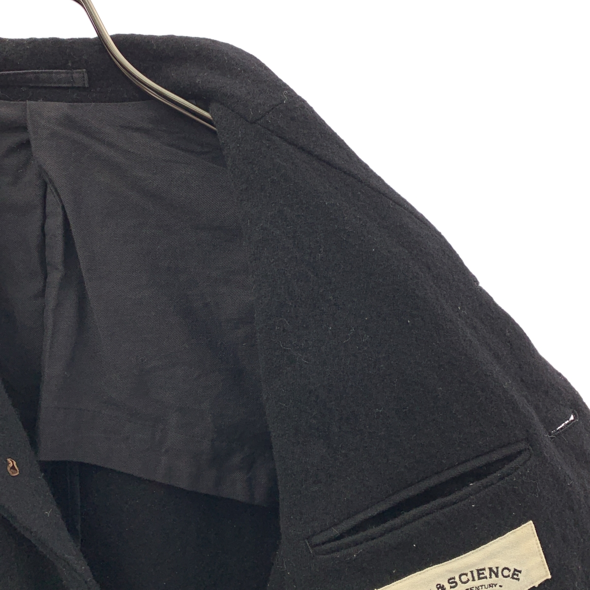 ARTS&SCIENCE / アーツアンドサイエンス 縮絨 ウール テーラードジャケット