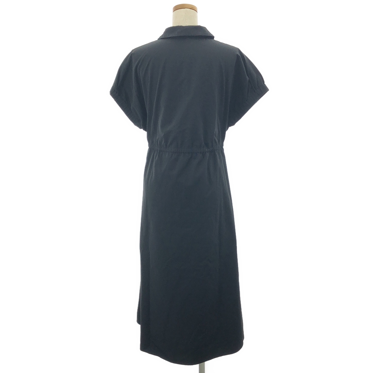 その他 ハーフジップ シャツワンピース