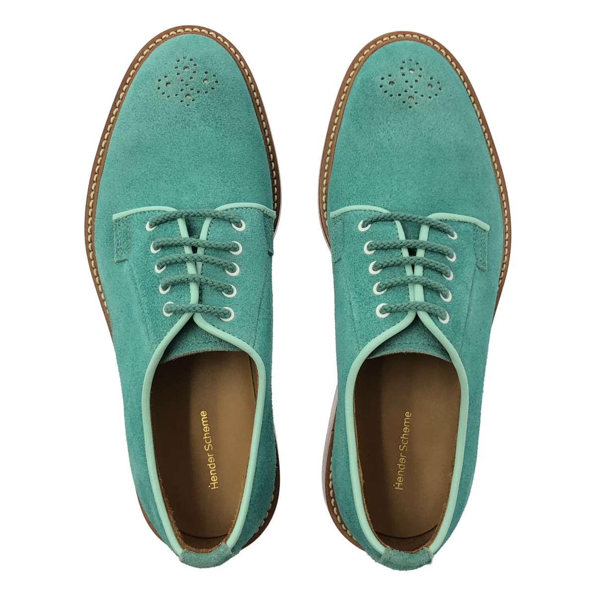 Hender scheme / エンダースキーマ スエード レースアップシューズ
