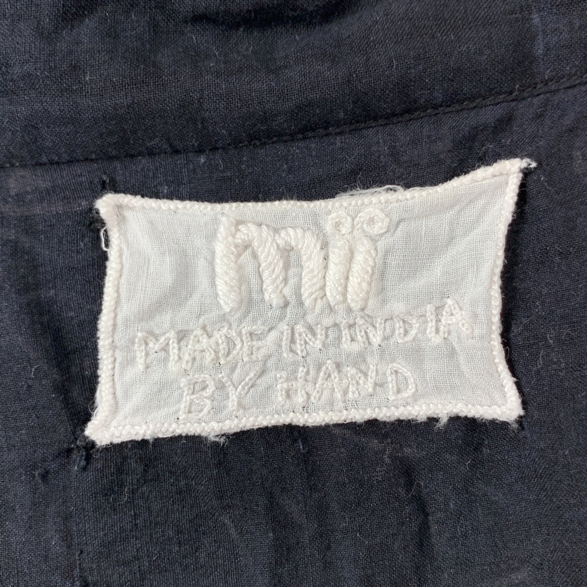 mii / ミー グラフィックプリント 刺しゅう スキッパー プルオーバー 半袖シャツ