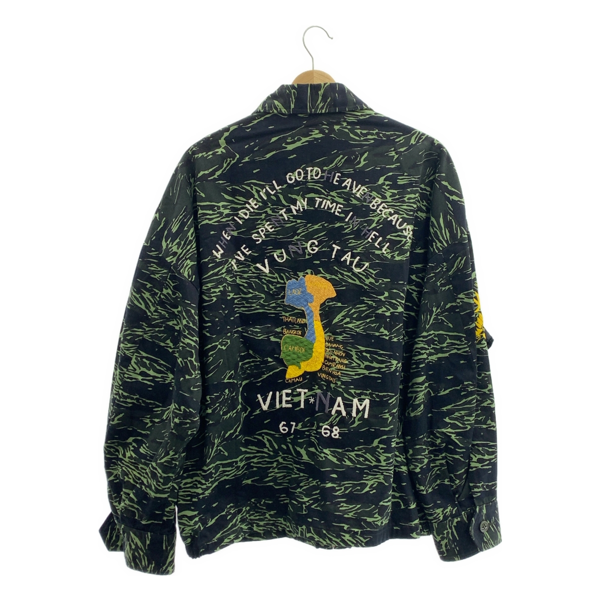 N.HOOLYWOOD / エヌハリウッド VIETNAM JACKET CAMO 迷彩柄 ベトナムジャケット ベトジャン