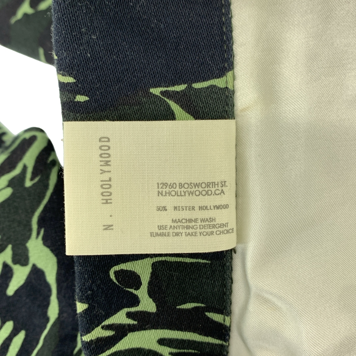 N.HOOLYWOOD / エヌハリウッド VIETNAM JACKET CAMO 迷彩柄 ベトナムジャケット ベトジャン