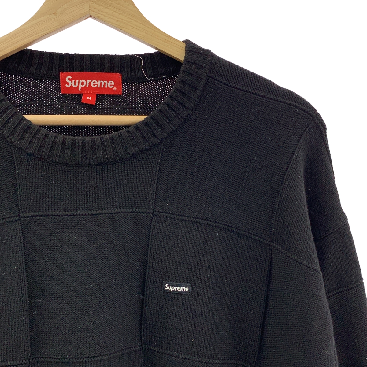 SUPREME / シュプリーム Tonal Checkerboard Small Box Sweater チェッカー ボード ニット