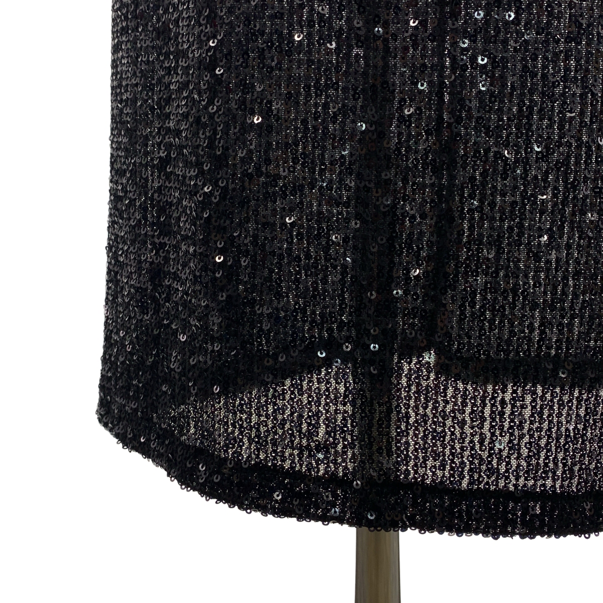 JOHN LAWRENCE SULLIVAN / ジョンローレンスサリバン Spangle Long Skirt / スパンコール スリット スカート