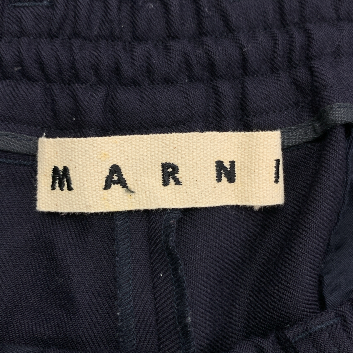 MARNI / マルニ ウール ワイド テーパードパンツ