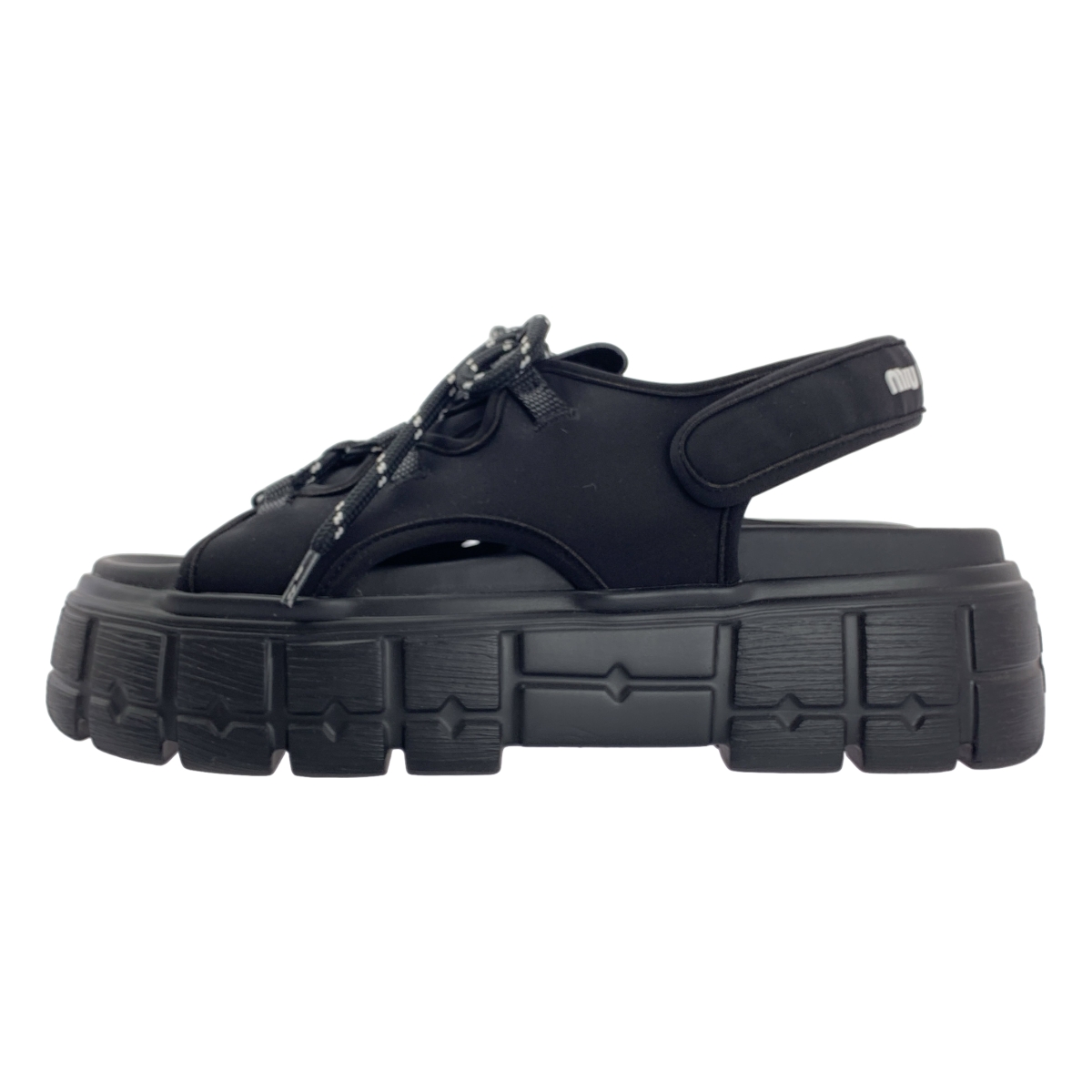 miu miu / ミュウミュウ チャンキー ネオプレン サンダル