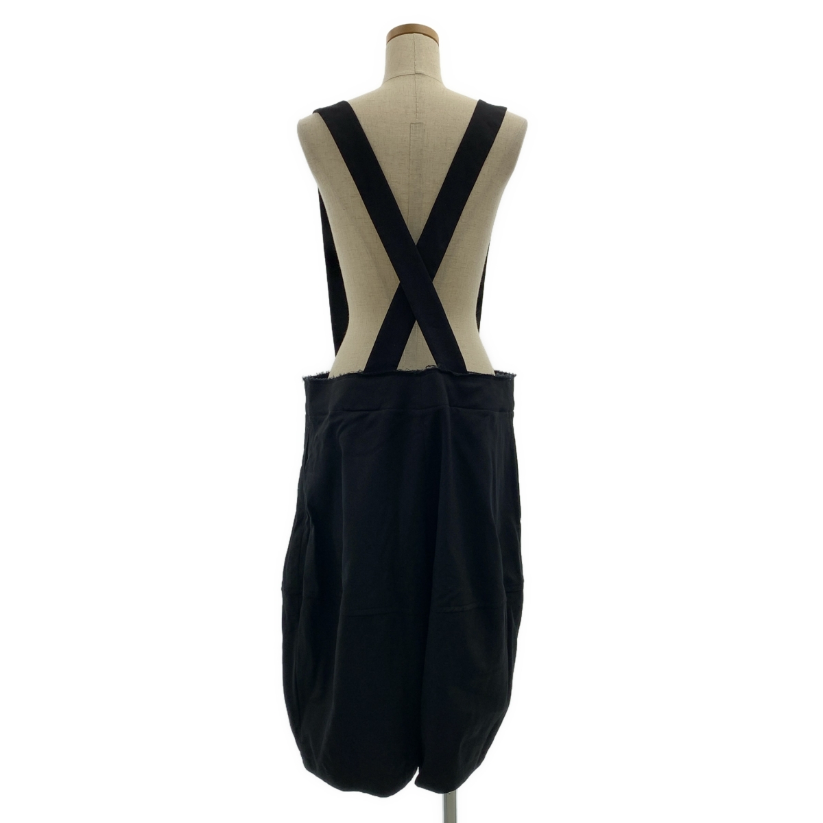 COMME des GARCONS / コムデギャルソン 断ち切り ワイド サロペット 吊りパンツ