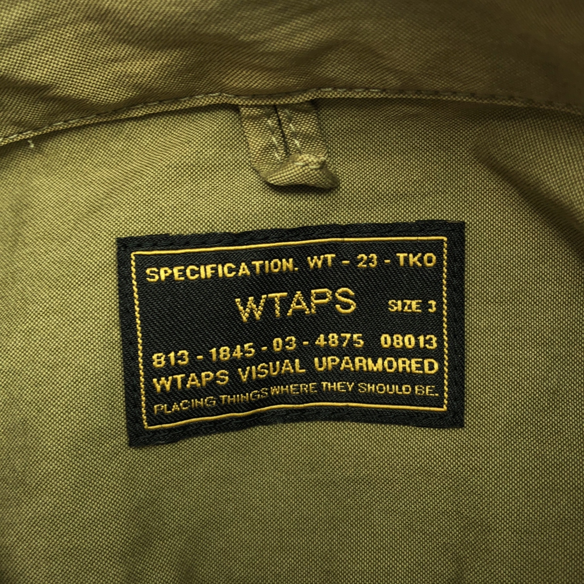 WTAPS / ダブルタップス UNION LS / ミリタリー シャツ