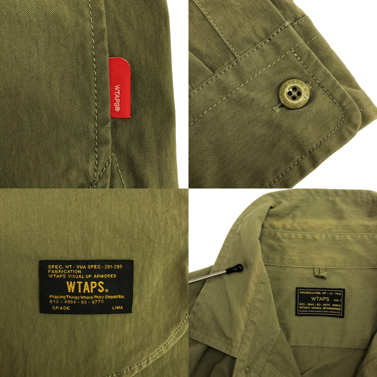 WTAPS / ダブルタップス UNION LS / ミリタリー シャツ