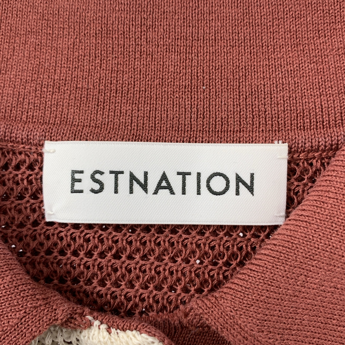 ESTNATION / エストネーション ドライ ワッフル ポロニット