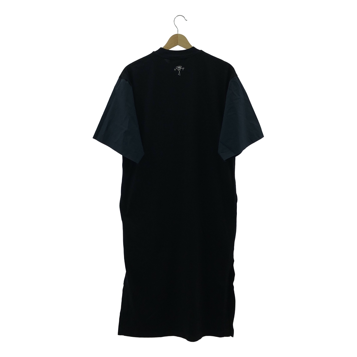 Plan C / プランシー 両面プリント ポケット付き スリット カットソー ワンピース