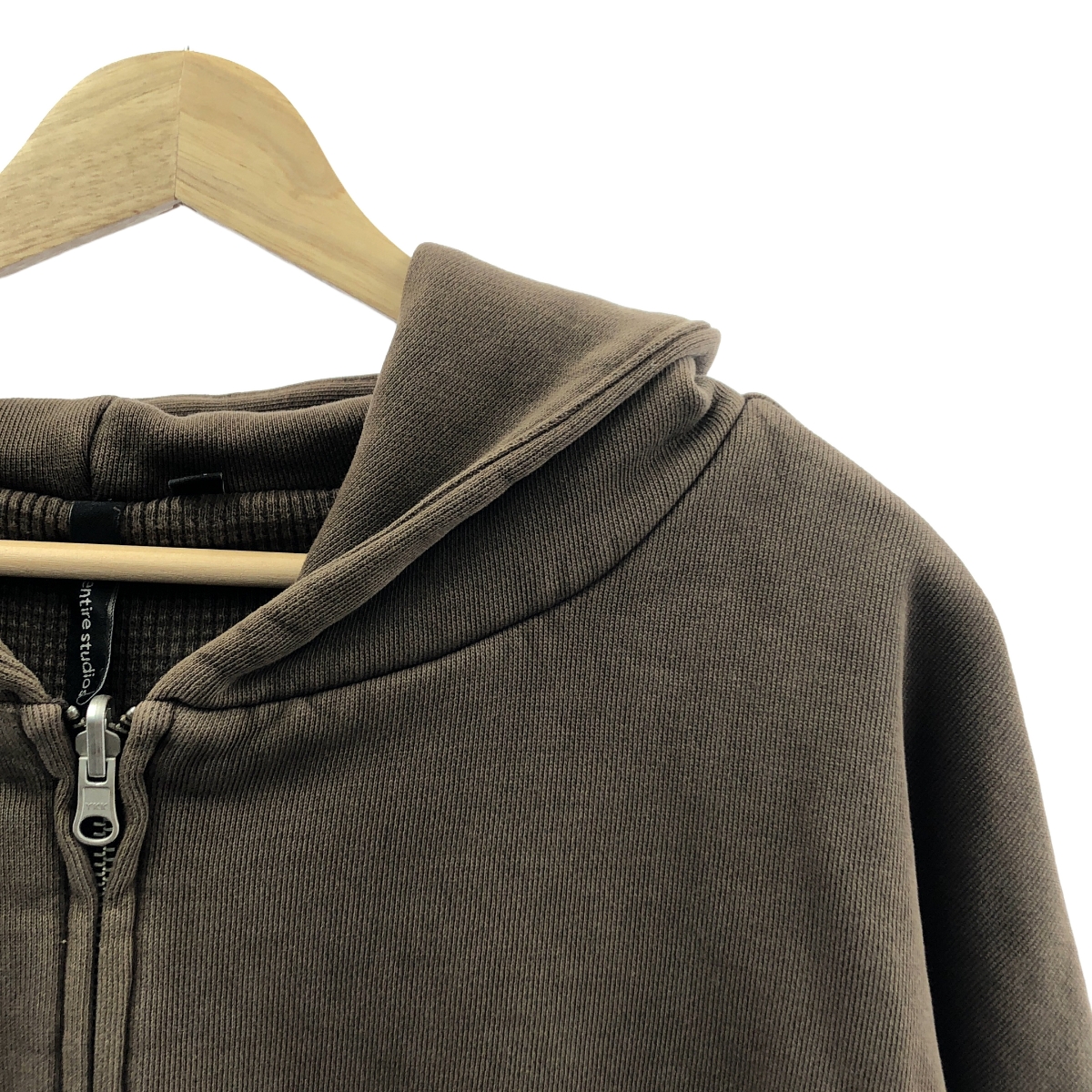 その他 THERMAL HOOD / オーガニック コットン 裏地ワッフル オーバー スウェット フーディ