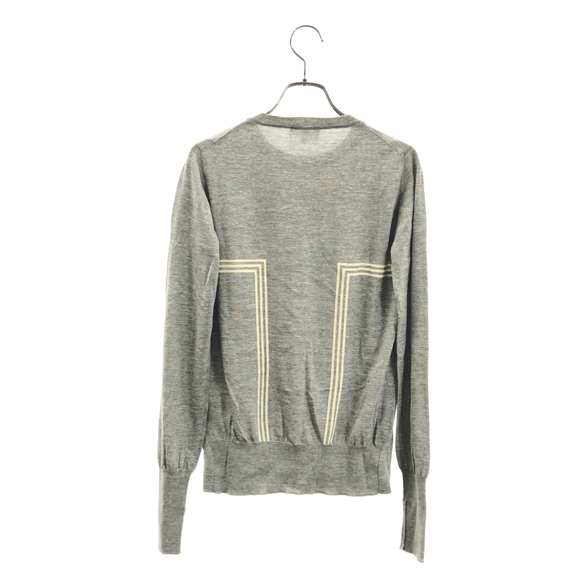 HYKE / ハイク ウール ラインデザイン ニット