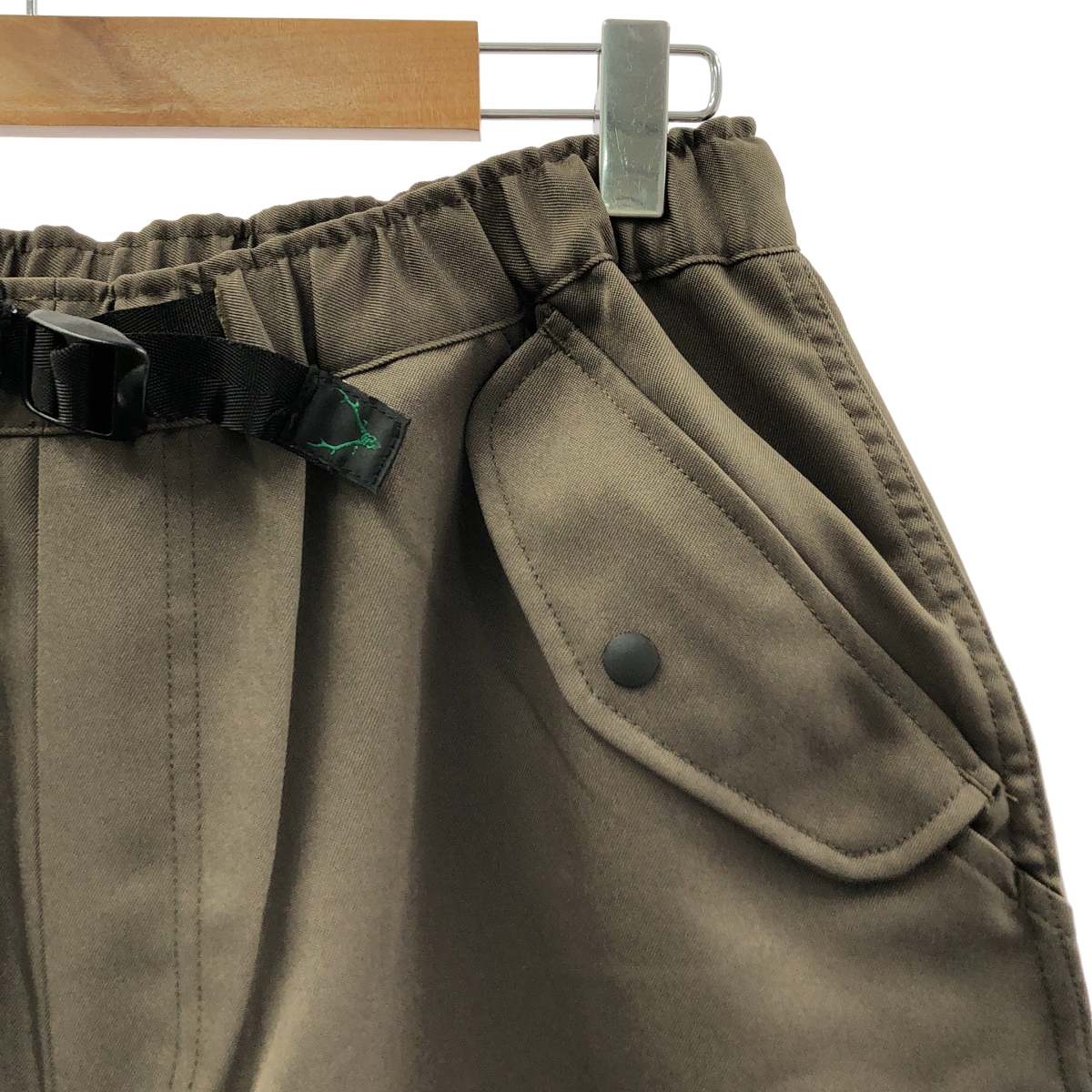 South2West8 S2W8 / サウスツーウエストエイト Belted Double Knee Pant-Poly Twill / ロゴ ベルテッド ワイド パンツ