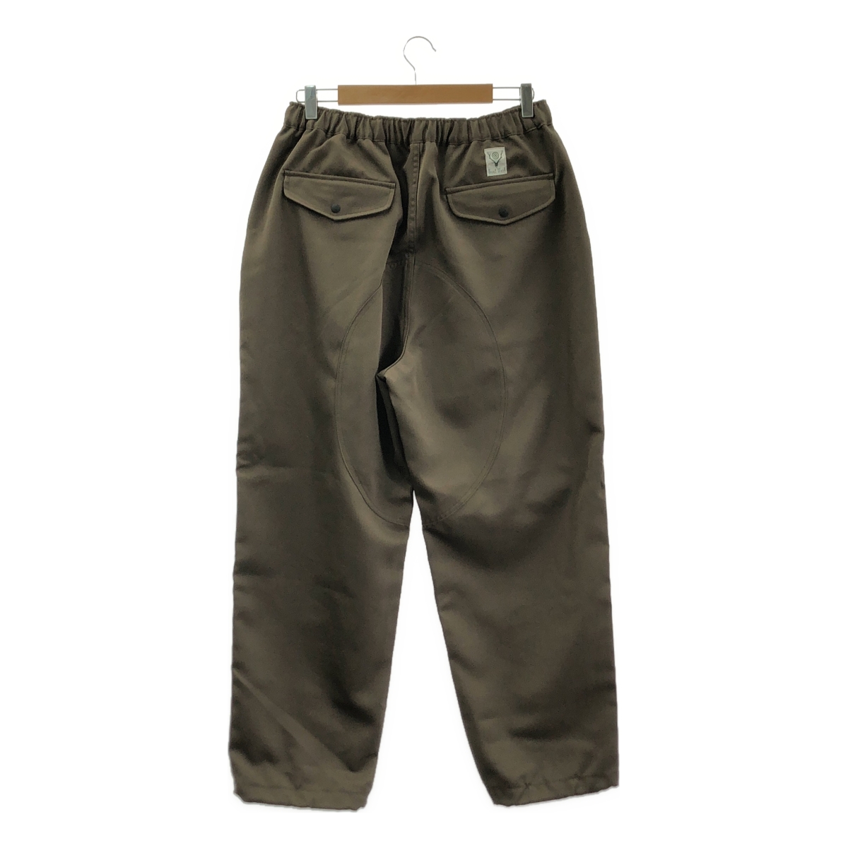 South2West8 S2W8 / サウスツーウエストエイト Belted Double Knee Pant-Poly Twill / ロゴ ベルテッド ワイド パンツ