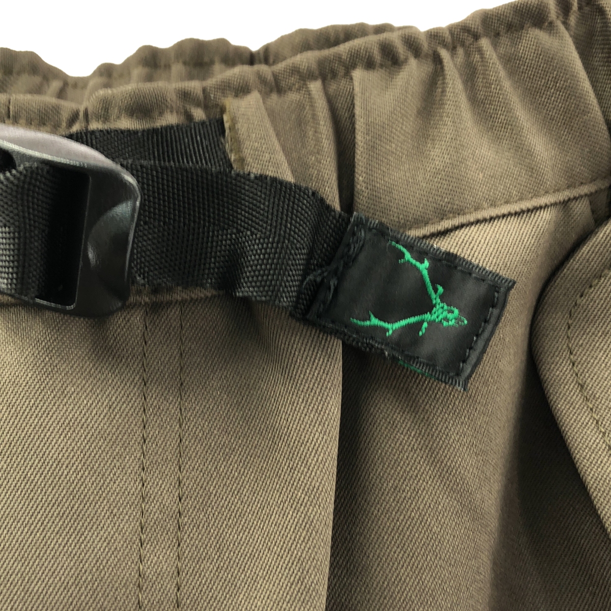 South2West8 S2W8 / サウスツーウエストエイト Belted Double Knee Pant-Poly Twill / ロゴ ベルテッド ワイド パンツ