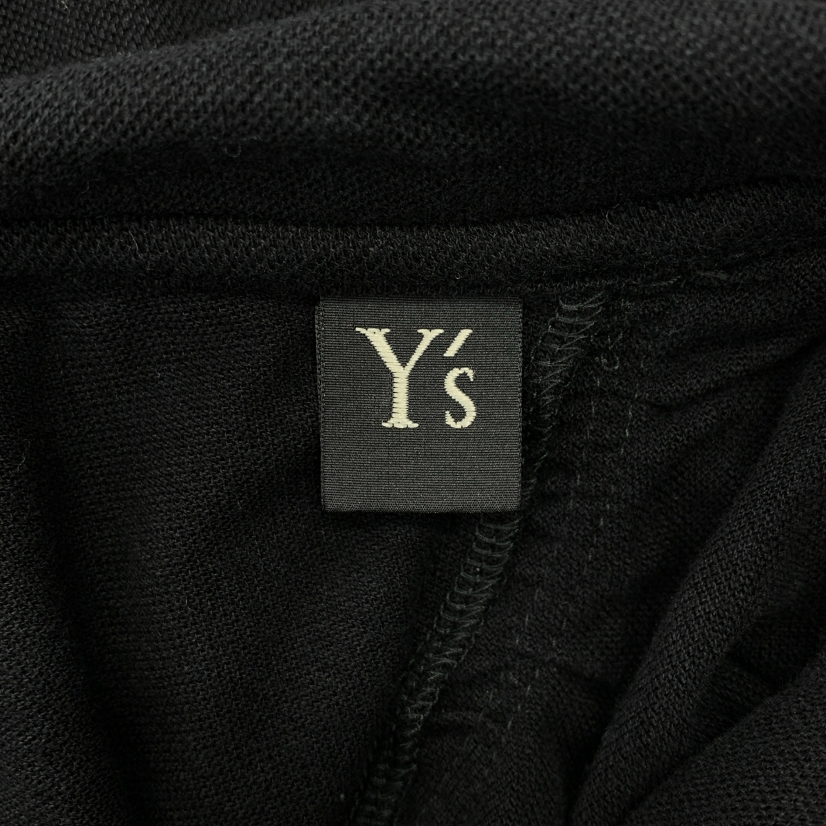 Y's / ワイズヨウジヤマモト コットン バックボタン フリル装飾 変形 カットソー