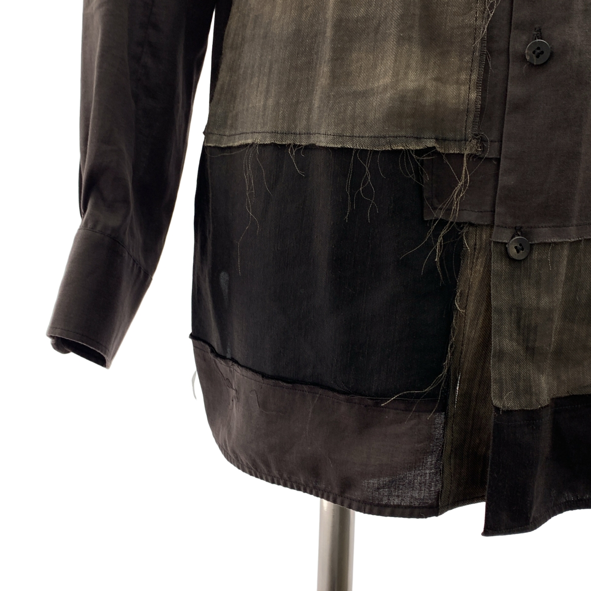 ziggy chen / ジギーチェン COLLAGE SHIRT / パッチワーク オーバー シャツ