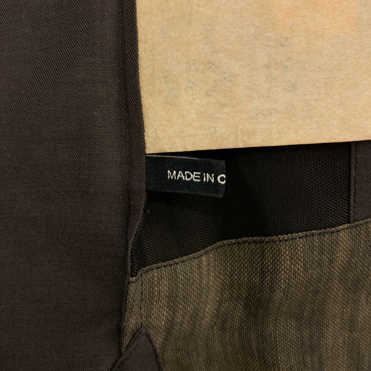 ziggy chen / ジギーチェン COLLAGE SHIRT / パッチワーク オーバー シャツ