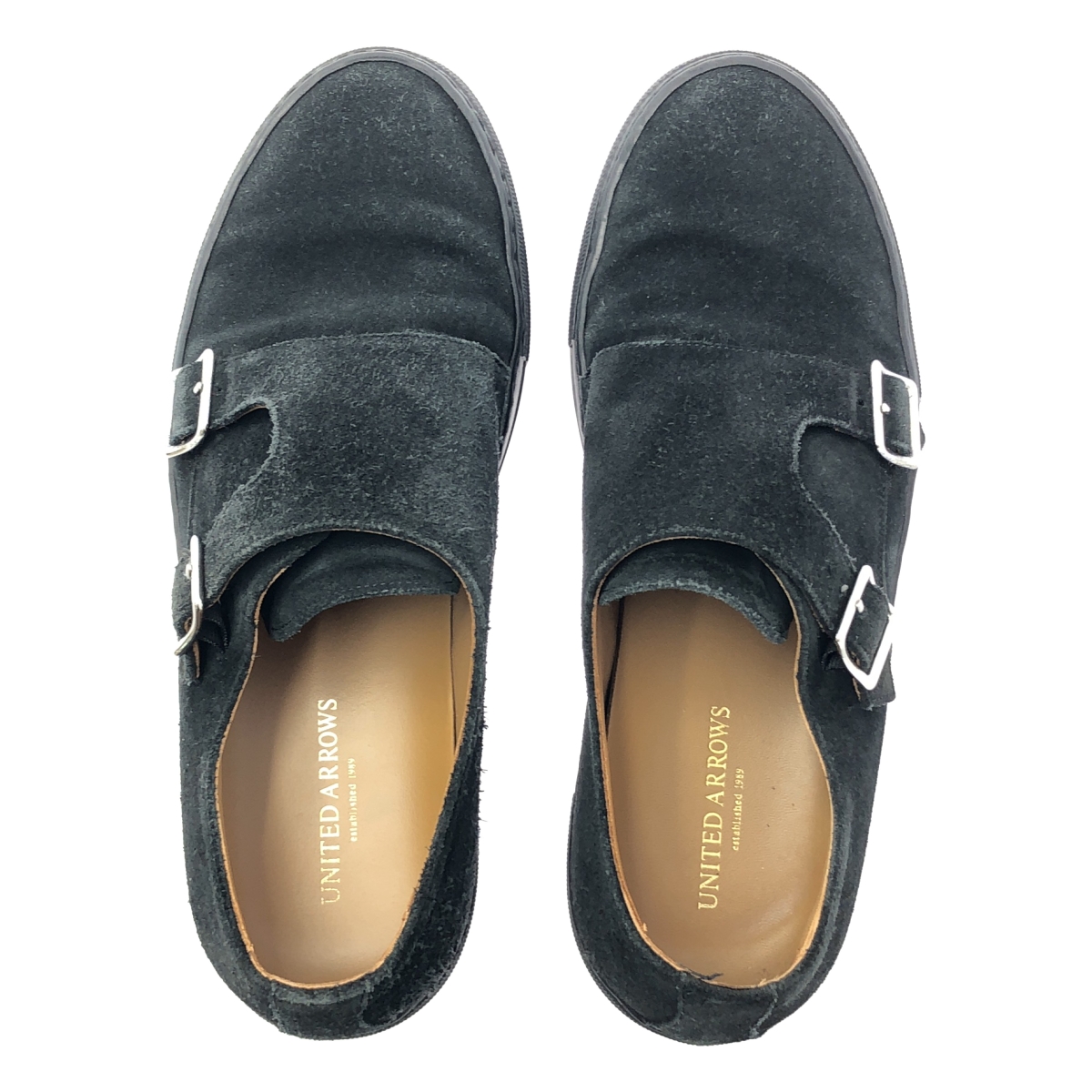 UNITED ARROWS / ユナイテッドアローズ ダブルモンク スエード スニーカー