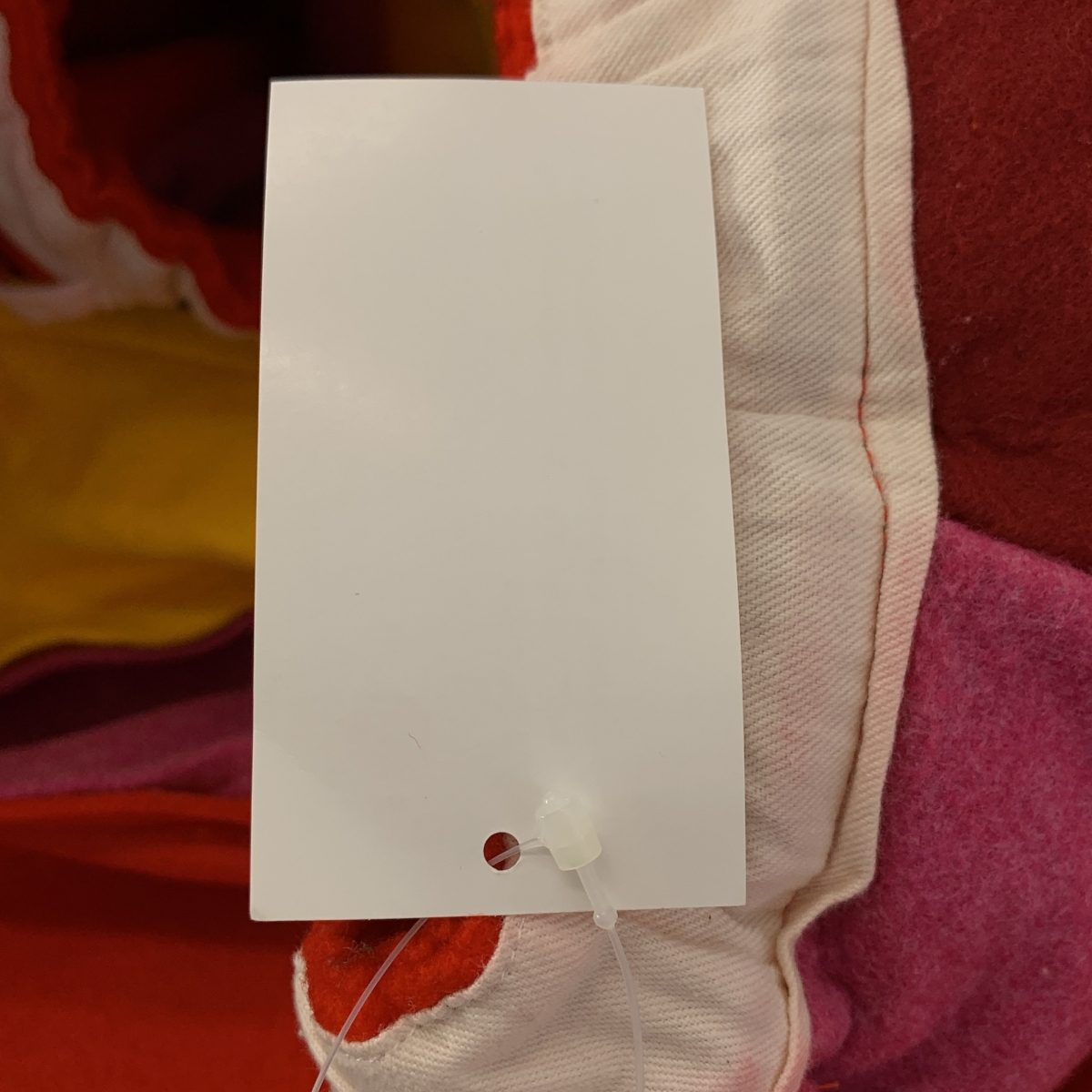 COMME des GARCONS COMME des GARCONS / コムコム 製品洗い フェルト パッチワーク タック ボリューム イージースカート