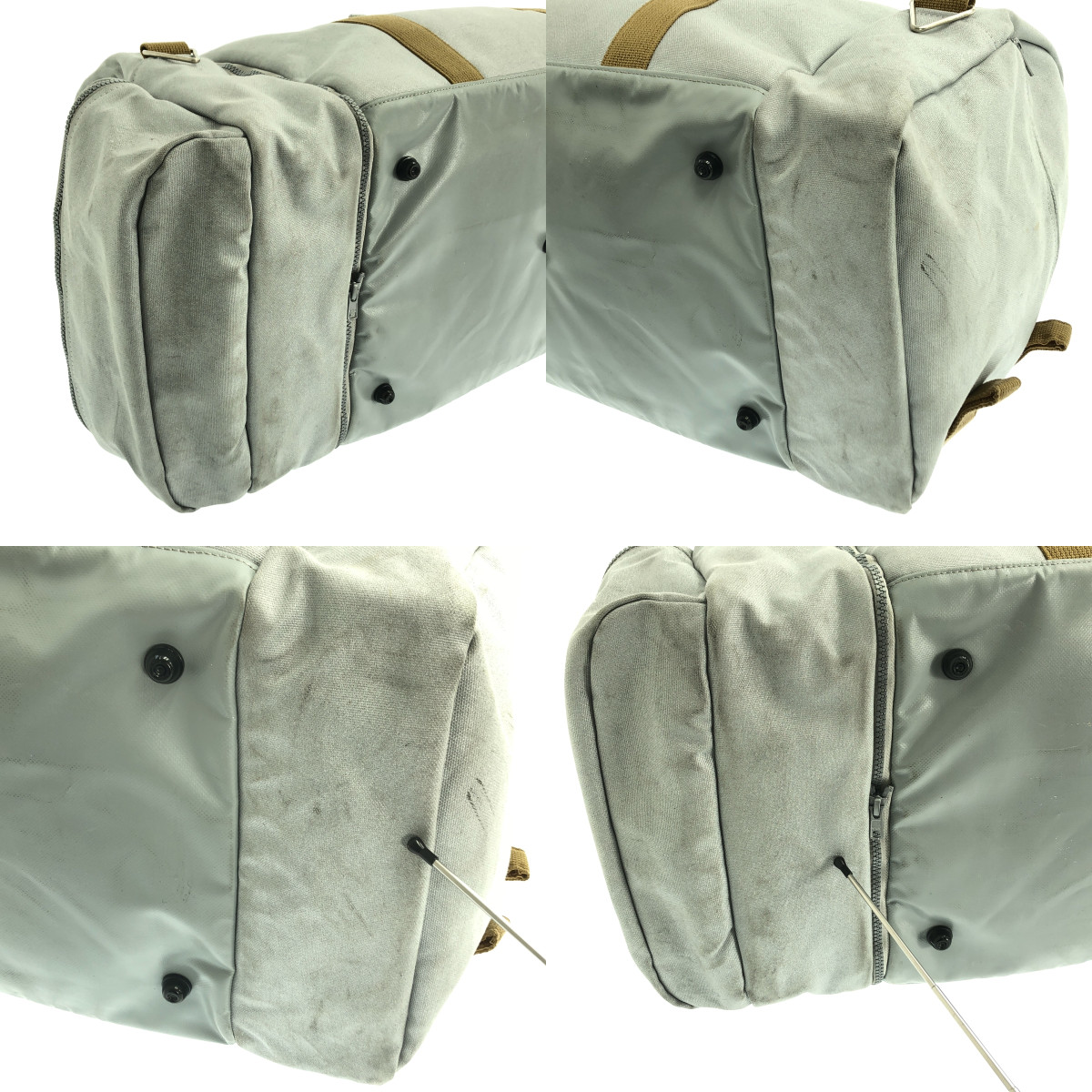 HOMELESS TAILOR / ホームレステイラー EQIPMENT BAG ボストンバッグ