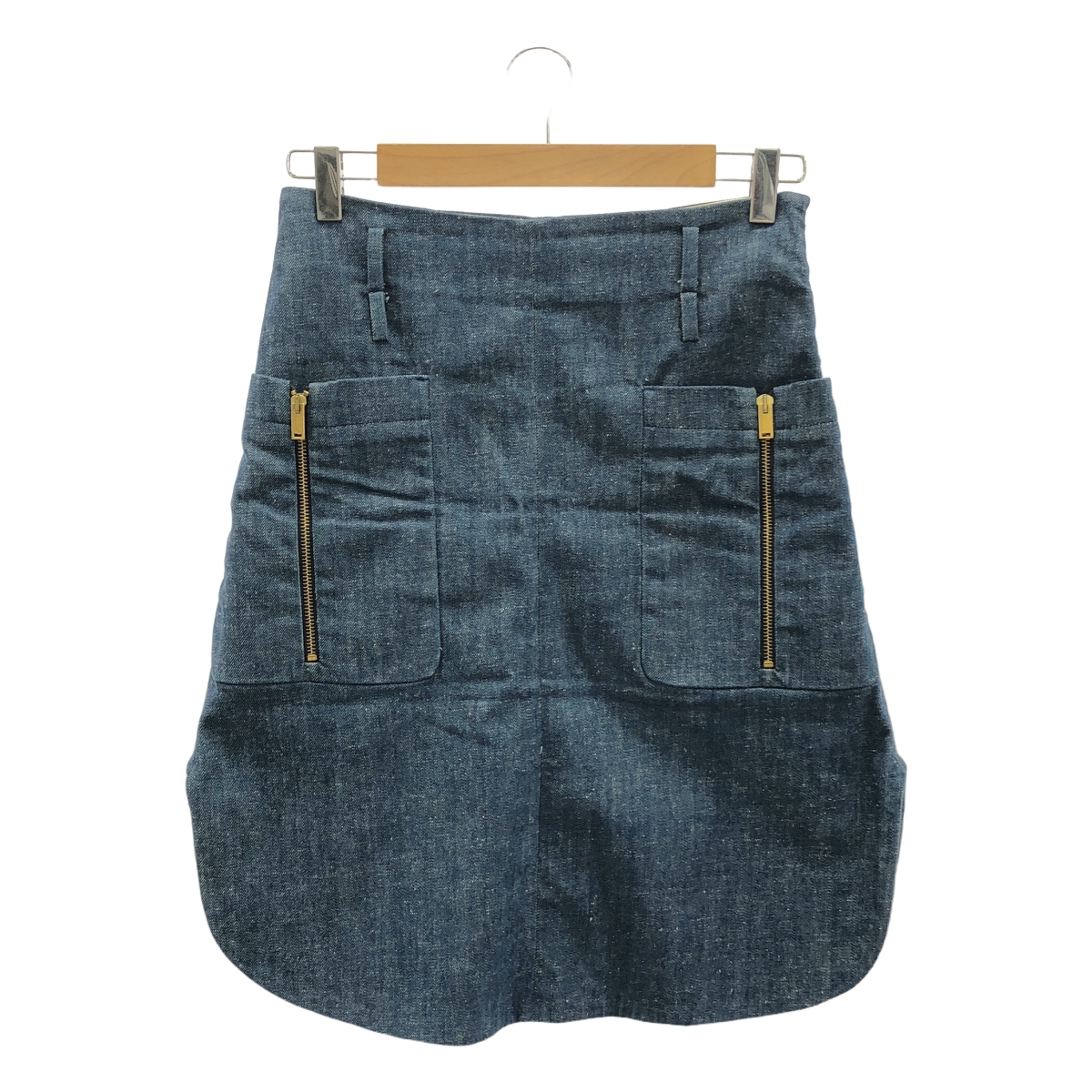 セリーヌデニムスカート♡ ジップ デニムスカート | ブランド古着の買取・委託販売 KLD