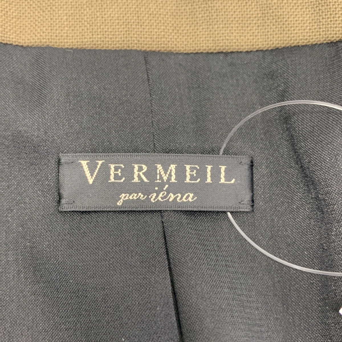VERMEIL par iena / ヴェルメイユパーイエナ TAILORED / テーラードジャケット / 総裏地