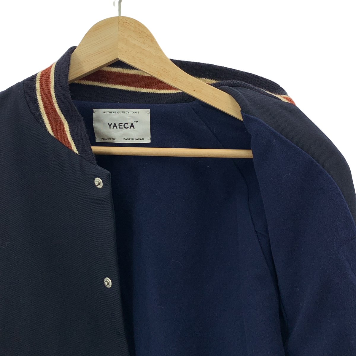 YAECA / ヤエカ ウール スタジャン ジャケット