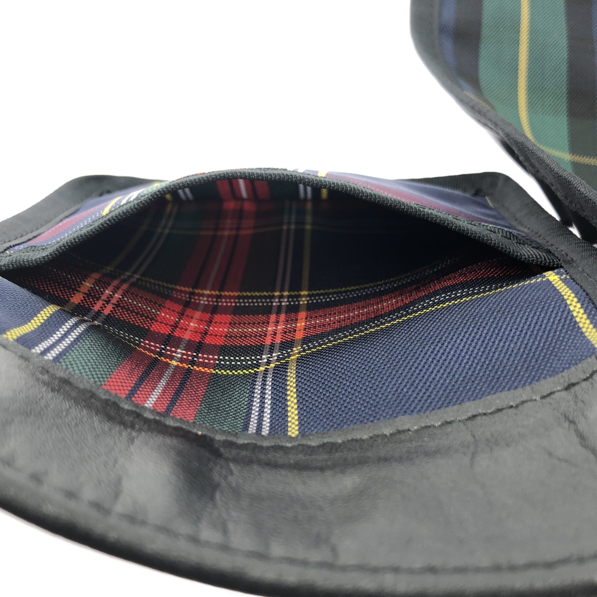 その他 チェック 3連 ウエストバッグ