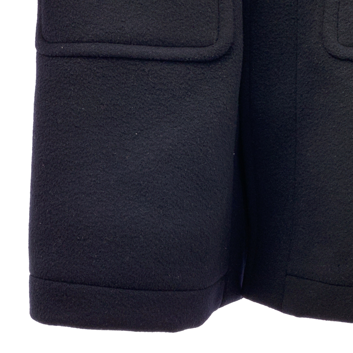 HYKE / ハイク ウールメルトン ダッフルコート